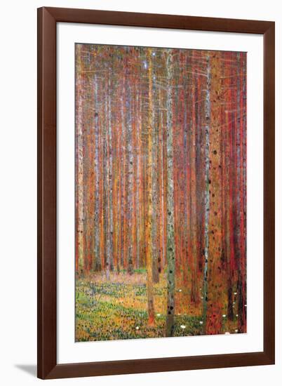 Tannenwald-Gustav Klimt-Framed Art Print