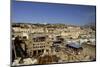 Tannery and Cityscape, Fes (Fez), Morocco, North Africa, Africa-Simon Montgomery-Mounted Photographic Print