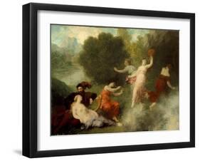 Tannhäuser on the Venusberg, 1864-Ignace Henri Jean Fantin-Latour-Framed Giclee Print