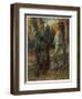 Tannhauser and Elisabeth-null-Framed Art Print