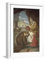 Tannhauser Confesses His Sins to Pope Urban IV, from the Tannhauser Saga-null-Framed Giclee Print