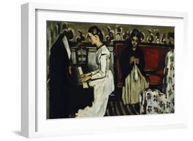 Tannhauser Overture, circa 1869-Paul Cézanne-Framed Giclee Print