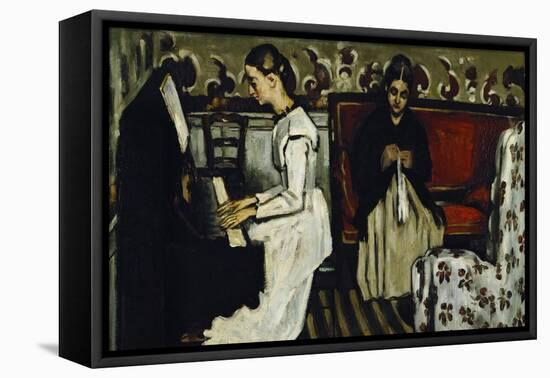 Tannhauser Overture, circa 1869-Paul Cézanne-Framed Stretched Canvas