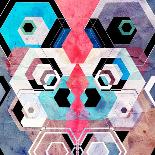 Bright Abstract Geometric Background-Tanor-Art Print