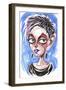 Tansy Davies - caricature-Neale Osborne-Framed Giclee Print