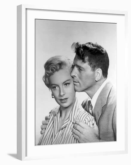 Tant qu'il y aura des hommes From Here to Eternity by FredZinnemann with Burt Lancaster and Deborah-null-Framed Photo