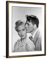 Tant qu'il y aura des hommes From Here to Eternity by FredZinnemann with Burt Lancaster and Deborah-null-Framed Photo