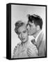 Tant qu'il y aura des hommes From Here to Eternity by FredZinnemann with Burt Lancaster and Deborah-null-Framed Stretched Canvas