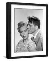 Tant qu'il y aura des hommes From Here to Eternity by FredZinnemann with Burt Lancaster and Deborah-null-Framed Photo