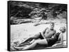 Tant qu'il y aura des hommes From Here to Eternity by FredZinnemann with Burt Lancaster and Deborah-null-Framed Stretched Canvas