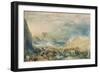 Tantallon Castle, 1821-J. M. W. Turner-Framed Giclee Print