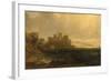 Tantallon Castle, 1837 (Oil on Canvas)-John Thomson-Framed Giclee Print