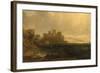 Tantallon Castle, 1837 (Oil on Canvas)-John Thomson-Framed Giclee Print