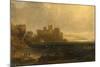 Tantallon Castle, 1837 (Oil on Canvas)-John Thomson-Mounted Giclee Print