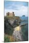 Tantallon Castle Near North Berwick Bass Rock, Scotland, United Kingdom-null-Mounted Giclee Print