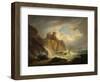 Tantallon Castle with the Bass Rock, C.1816-Alexander Nasmyth-Framed Giclee Print