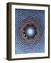 Tantric Cosmic Eye, Kathmandu, Nepal, Asia-Godong-Framed Photographic Print