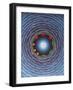 Tantric Cosmic Eye, Kathmandu, Nepal, Asia-Godong-Framed Photographic Print