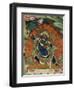 Tantric Mural at Ganden, Tibet, China-Strachan James-Framed Photographic Print