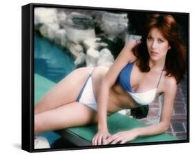 Tanya Roberts - Charlie's Angels-null-Framed Stretched Canvas