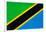 Tanzania Flag Design with Wood Patterning - Flags of the World Series-Philippe Hugonnard-Framed Art Print