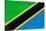 Tanzania Flag Design with Wood Patterning - Flags of the World Series-Philippe Hugonnard-Stretched Canvas
