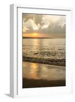 Tanzania. Lake Victoria beach sunset at Tembo Beach.-Alison Jones-Framed Photographic Print