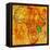 Tanzania on Actual Map of Africa-michal812-Framed Stretched Canvas