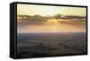 Tanzania, Serengeti National Park, Sunrise over Serengeti-Gavriel Jecan-Framed Stretched Canvas