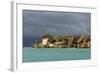 Tanzania, Zanzibar, Nungwi, Tourist Resort on Stilts-Anthony Asael-Framed Photographic Print