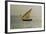 Tanzania, Zanzibar, Nungwi, Traditional Sailing Boat with Storm-Anthony Asael-Framed Photographic Print