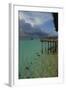 Tanzania, Zanzibar, Nungwi, Transparent Turquoise Sea and White Beach-Anthony Asael-Framed Photographic Print