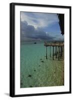 Tanzania, Zanzibar, Nungwi, Transparent Turquoise Sea and White Beach-Anthony Asael-Framed Photographic Print