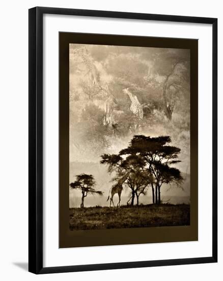 Tanzanian Landscape-Bobbie Goodrich-Framed Art Print