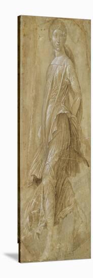 Tanzende Muse-Andrea Mantegna-Stretched Canvas