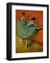 Tanzerinnen an der Stange Ballerina-Edgar Degas-Framed Art Print