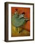 Tanzerinnen an der Stange Ballerina-Edgar Degas-Framed Art Print