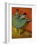 Tanzerinnen an der Stange Ballerina-Edgar Degas-Framed Art Print