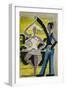 Tanzpaar (Drehende Tänzerin). 1931-32-null-Framed Giclee Print
