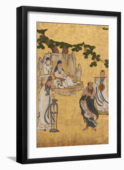 Taoist Immortals, C.1647-Kano Sansetsu-Framed Giclee Print