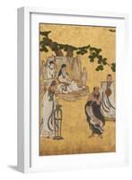 Taoist Immortals, C.1647-Kano Sansetsu-Framed Giclee Print