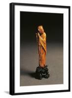 Taoist Philosopher Holding Fungus-Ling Chin in His Hands-null-Framed Giclee Print