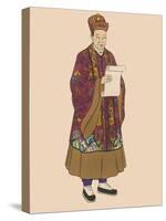 Taoist Priest-Science Source-Stretched Canvas