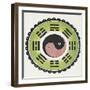 Taoist Symbol of Yin and Yang-null-Framed Giclee Print