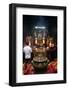 Taoist temple. Jade Emperor pagoda (Chua Phuoc Hai)-Godong-Framed Photographic Print