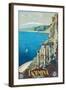 Taormina, 1927-Mario Borgoni-Framed Giclee Print