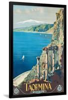 Taormina, 1927-Mario Borgoni-Framed Giclee Print