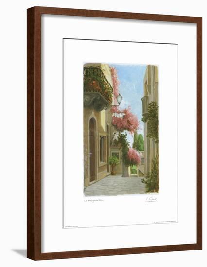 Taormina 5-null-Framed Art Print