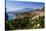 Taormina and Mount Etna Volcano Seen from Teatro Greco (Greek Theatre)-Matthew Williams-Ellis-Stretched Canvas