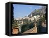 Taormina from the Public Gardens, Island of Sicily, Italy, Mediterranean-Sheila Terry-Framed Stretched Canvas